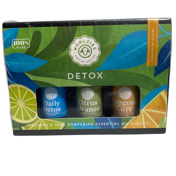 Woolzies Essential Oils Detox Collection 3 in Package - Picture 2 of 3